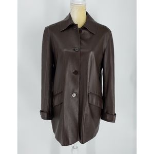 Vintage Ralph Lauren Purple Label Leather Jacket 6